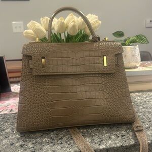 Teddy Blake Crocodile Bag